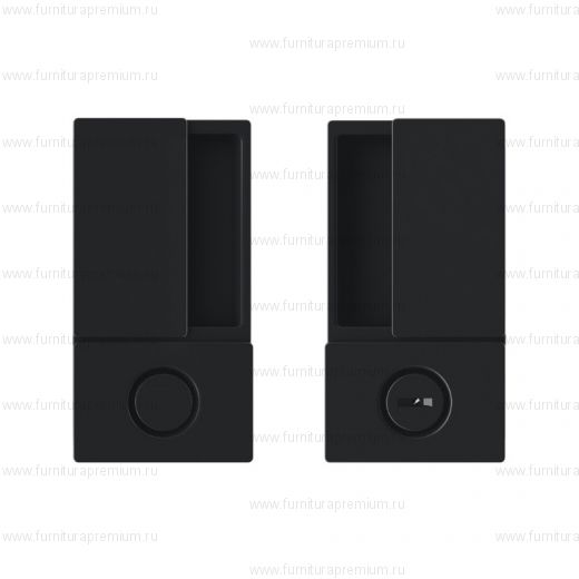 Ручка AGB WAVE B30002.00 для распашных дверей c замком под фиксатор