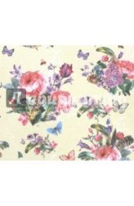 Крафт бумага "Розовый куст" (75220)