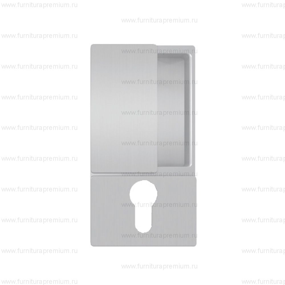 Ручка AGB WAVE B30003.01 для раздвижных дверей c замком под цилиндр