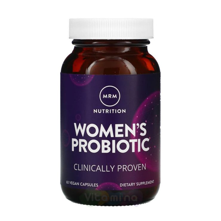 MRM Women's Probiotic Пробиотик для женщин, 60 капс.