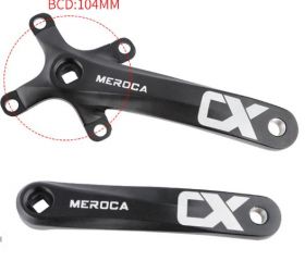 Шатуны велосипедные разборные Meroca CX 104 DCB