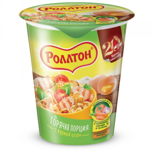 Лапша РОЛЛТОН 70г Цезарь курица