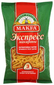 Макаронные изделия МАКФА 400г Спиральки экспресс А