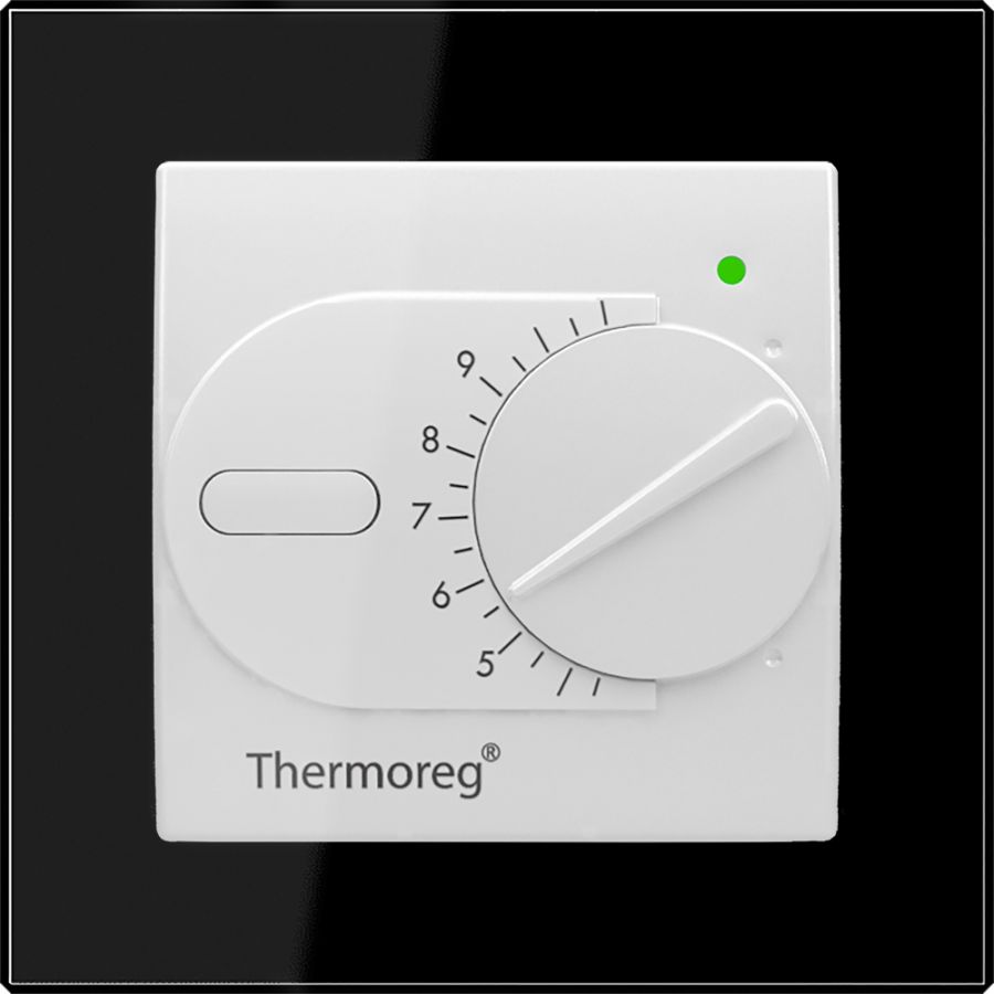 Терморегулятор для теплого пола Thermo Thermoreg TI-200 Color SE Black 16 А/3600 Вт