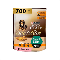 Сухой корм для собак мелких пород Pro Plan Duo Delice Small Adult Salmon с лососем и рисом 0.7 кг