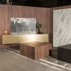Купить ЛДСП орех селект каминный К020 Кроношпан 2800*2070 оптом и в розницу с распилом