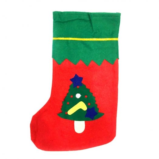 Носок для подарков Ёлка, 36 х 22 см