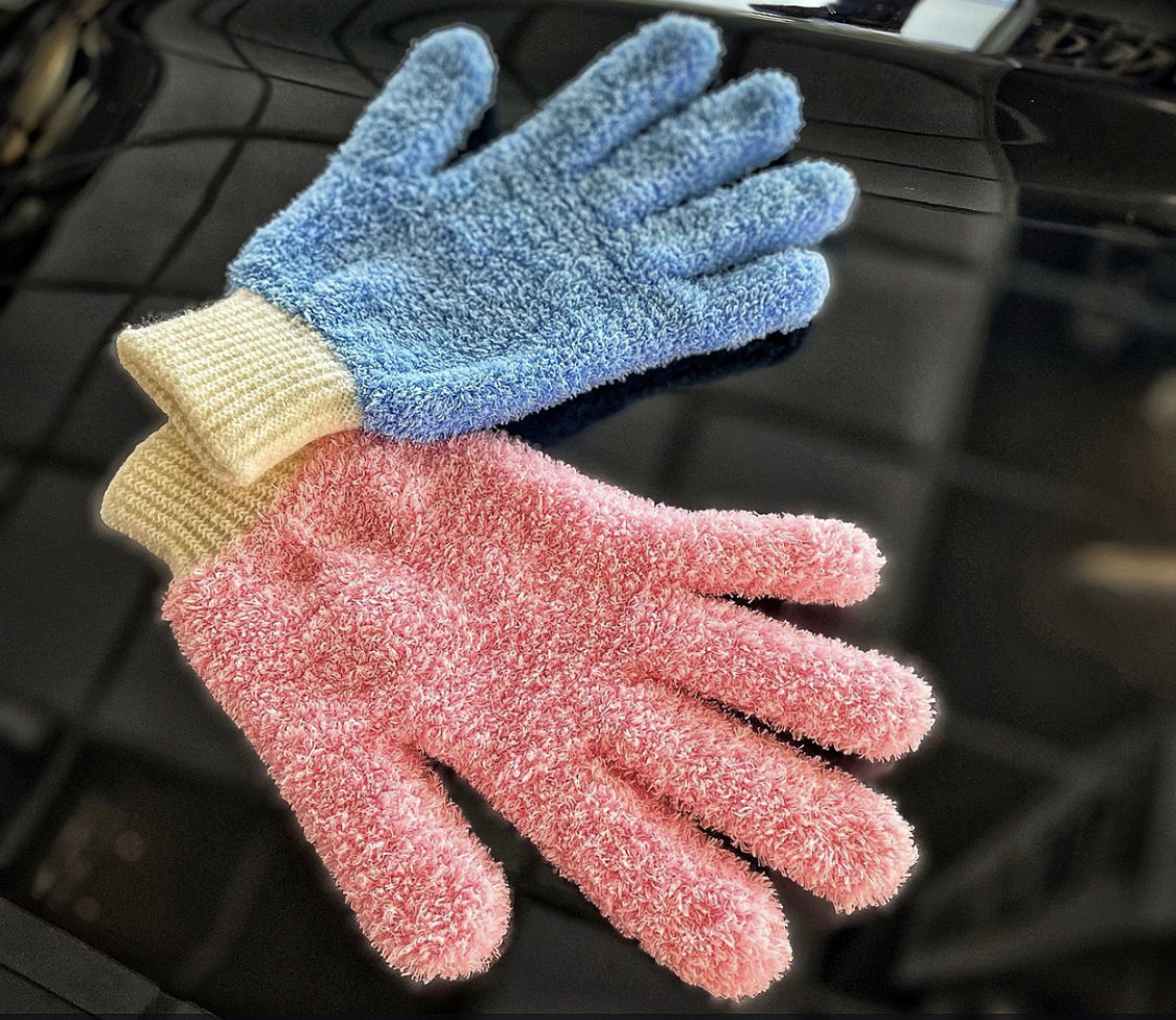 Перчатки бесшовные из микрофибры PURESTAR DUST INTERIOR GLOVE​, 16х23см