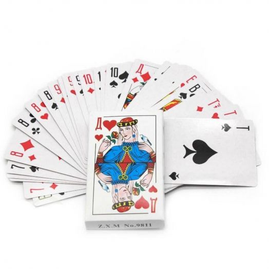 Карты игральные, бумажные (36 штук)
