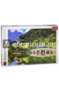 Trefl. Puzzle-500 "Пруд Черного дракона" (37258)