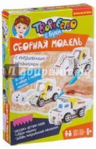 Сборная 3D модель для раскрашивания, с инерционным механизмом "Каток" (HX154887-2)