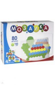 Мозаика (80 фишек, прозрачное поле, карточки) (М-9583)