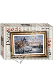 Puzzle-1000 + рамка из 924 элементов "Вечер в Венеции" (98025)