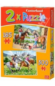 Puzzle "Верхом на лошади" 2 в 1 (B-021079)