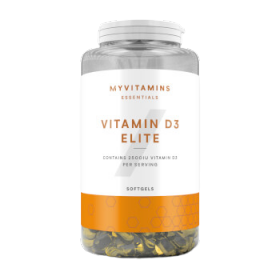 Витамин D3 Elite (180 капсул) 2500 ME. Myprotein (Великобритания)