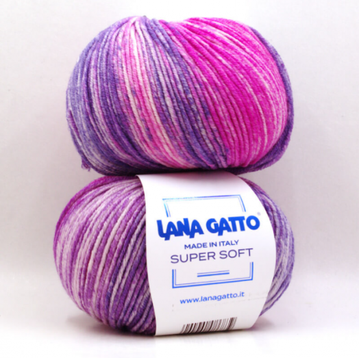 Пряжа Super soft print Lana Gatto (LGSSP)