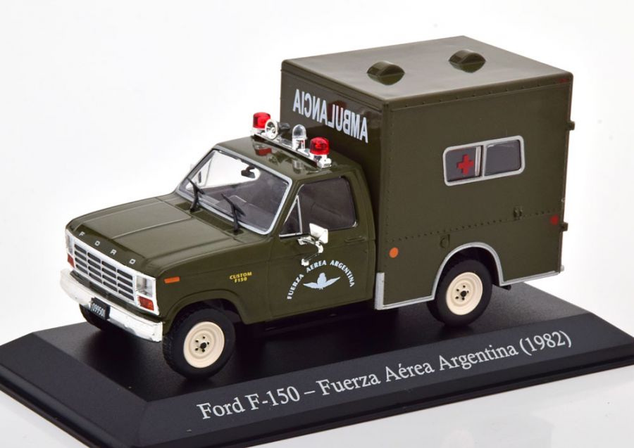 FORD F-150  FUERZA AEREA ARGENTINA 1982  (SALVAT) 1/43