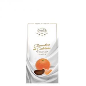 Клементины из Калабрии био в тёмном шоколаде Aiello Bio Clementine di Calabria 100 г - Италия