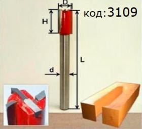 Фреза для врезания замков D 14 мм, L 125 мм