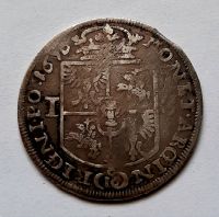 1/4 талера 18 грошей 1656 Литва Польша XF