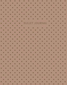 Книга для записей Bullet Journal, 60 листов, кофейная