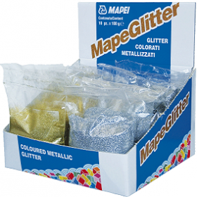 Цветные Блестки Mapei Mapeglitter 0.1кг Металлизированная Добавка