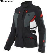 Мотокуртка женская Dainese Carve Master 3 Gore-Tex, Черно-серо-красная