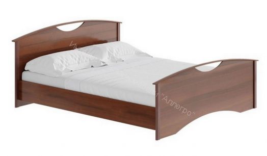 Кровать 1,6 м ЯН-16/Н "Янна" с настилом