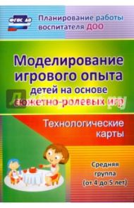 Моделирование игрового опыта детей 4-5 лет.  Технологические карты. ФГОС ДО / Березенкова Татьяна Валерьевна