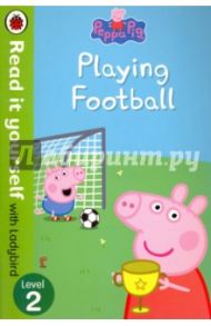 Peppa Pig. Playing Football