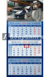 Календарь 2009 Бык с сигарой (16804)