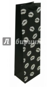 Пакет бумажный 39*12*9 "Губы" (35576)