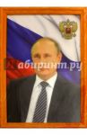 Постер в рамке "Президент Российской Федерации Путин В.В." (А4) (44885)