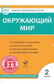 Окружающий мир. 2 класс. Комплект интерактивных тестов. ФГОС (CD)