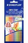 Карандаши цветные трехгранные "Noris Club" (12 цветов) (127NC1211)