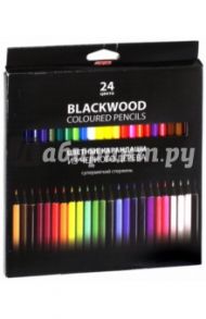 Карандаши цветные "Black Diamond" (24 цветов) (BKc_24830)