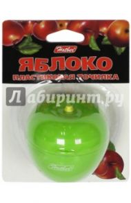 Точилка пластиковая "Яблоко" (с крышкой, 2 отверстия) (BBp_20059)