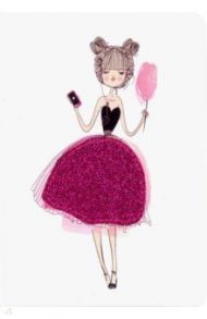 Блокнот "Get Glitter! Дизайн 4" (80 листов, B6, линия) (БГЛ6802977)