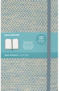 Блокнот 120 листов, 13*21 см "LE BLEND19" сине-бежевый (LCBD04QP060B)