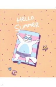 Тетрадь общая "Hello summer. Пляж" (48 листов, А5, клетка) (N1880)