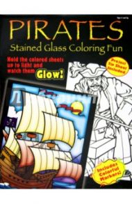 Pirates: Stained Glass Coloring Fun