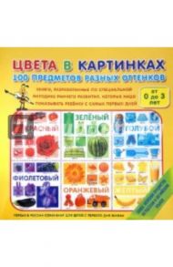 Цвета в картинках. 100 предметов разных оттенков