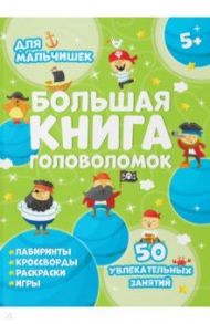 Большая книга головоломок. Для мальчишек / Гусаченко В. В.