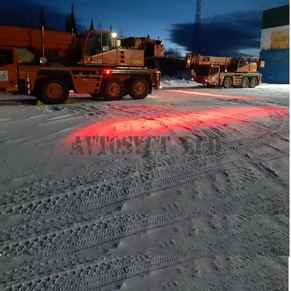 Фара опасная зона AZ2-6W