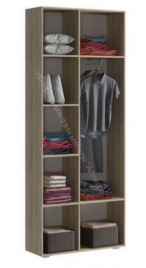 Полки ИН-513 к шкафу для одежды с зеркалом ИН-107 (2шт.) "Инесса NEW"