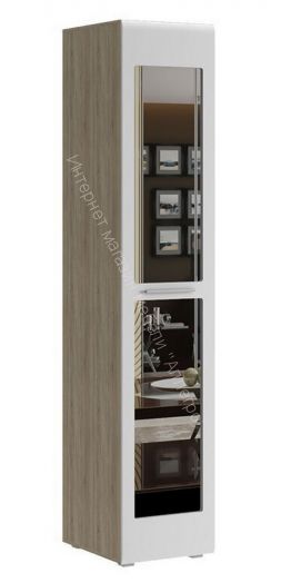 Шкаф для одежды с зеркалом ИН-105 "Инесса NEW"