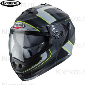 Шлем Caberg Duke X Tour, чёрно-жёлтый