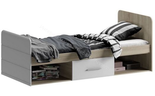 Кровать с настилом 0,9 ДН-45 "Инесса NEW"