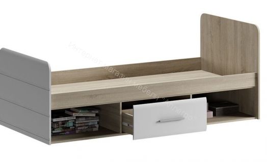 Кровать с настилом 0,9 ДН-45 "Инесса NEW"