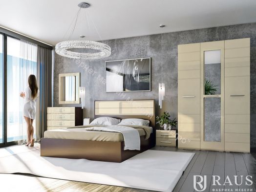 Спальня  "Инесса NEW" Композиции и модули